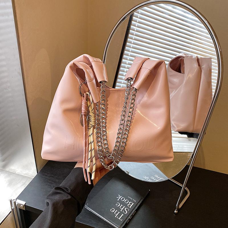 Tote Bag 2025 Summer New Large-capacity Simple Shoulder Bag Versatile Underarm Bag Women