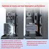 PCIE 3.0 4.0 x16 Universal Vertical GPU Holder Kit Riser ATX Matx Case VGA Graphics Card Steering Bracket Support