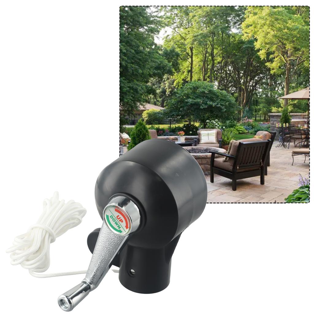 Brand New Crank Handle Patio Umbrella Outdoor Replace Umbrella Holder Umbrella Spare Parts Accessories Crank Handle