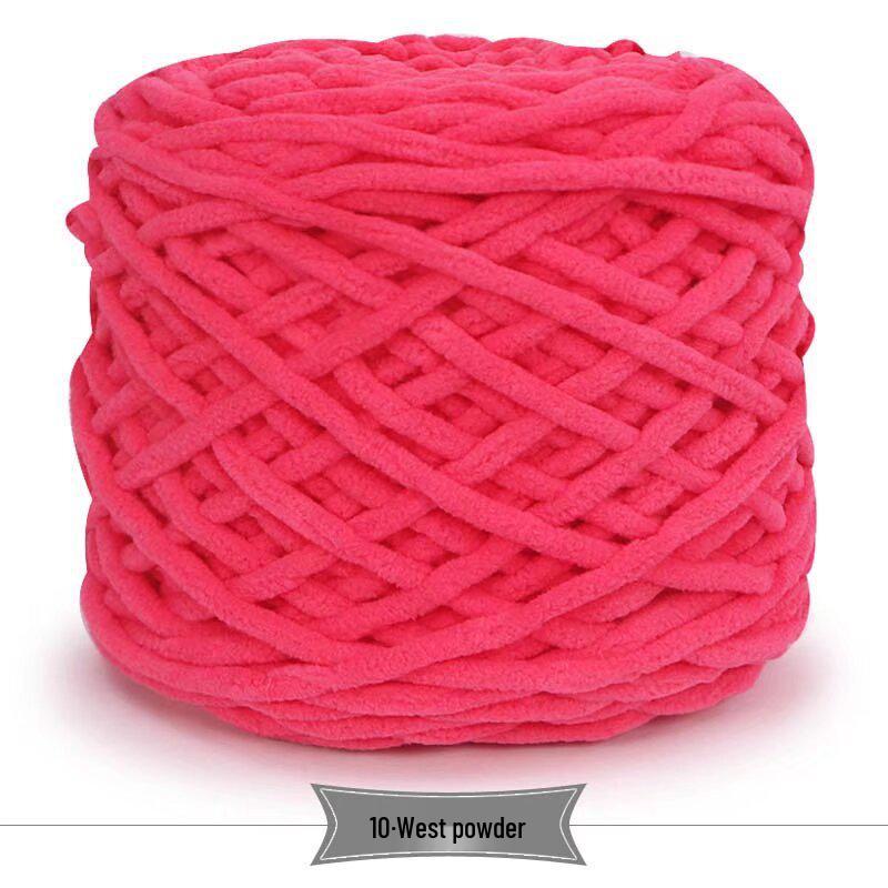 3.3 Große Eiswollknäuel für handgestrickte Häkelschuhe & zum Weben von Schals - Dicke Wolle für Damen & Herren
