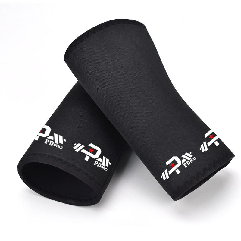 PD Custom Logo Neoprene Knee Sleeve 7mm Elastic Protection for Gym Fitness Sport Knee Pads- Model Number Palm