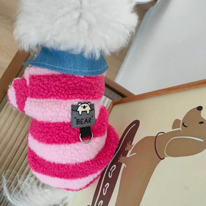 Winter Dog Clothes Pet Dog Warm Coat Kitten Puppy Costume Solid Dog Jacket Chihuahua French Bulldog Clothing for Dogs Pet Hoodie
