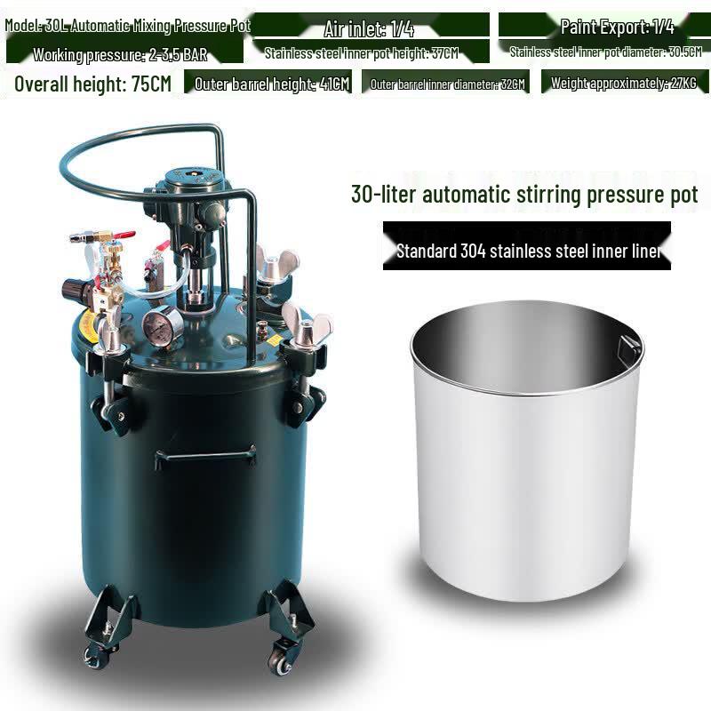 Yundu Pneumatic Automatic Stirring Pressure Tank