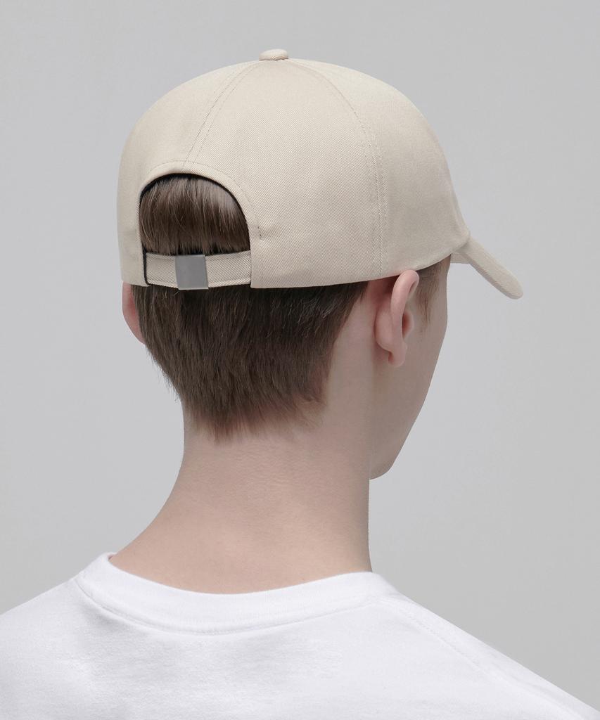 MUSINSA STANDARD Big Size Cotton Ball Cap [Beige]