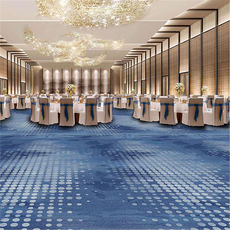 Thickened Nylon Soundproof Carpet for Hotel, Cinema, Billiard, and Club Rooms