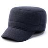 Unisex Winter Large Size Military Hats Men Big Head Full Sealed Warm Earflap Cap For Dad Outdoor Flat Top Hat 56-59Cm 60-65Cm