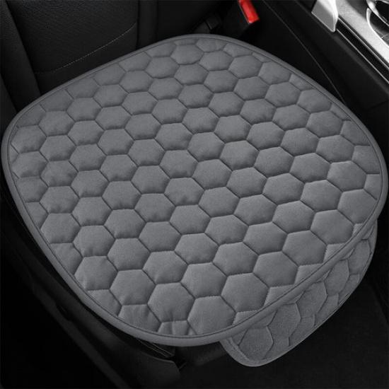 Car Single Piece Seat Cushions Thickened Warm Front Single Seat Square Cushions