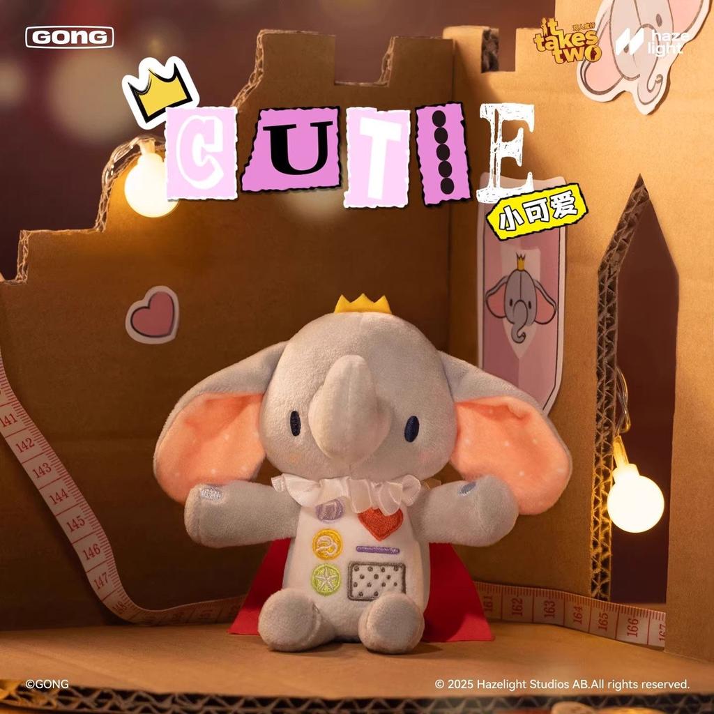 Latest It Takes Two Haze Light Plush Pendant Cody May Katie Elephant Doll Key Charm Gentle Adorable Pouch Decoration Couple Present Playthings