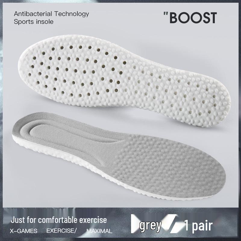 Comfortable, Lightweight, Breathable Sports Insoles: Minimalist PU Latex for Men & Women - Ideal for Extended Standing.