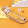 Tabletop Mini Bowling Game Set With 10 Pins Portable Tabletop Bowling Game Desktop Bowling Set For Family Adults Kids