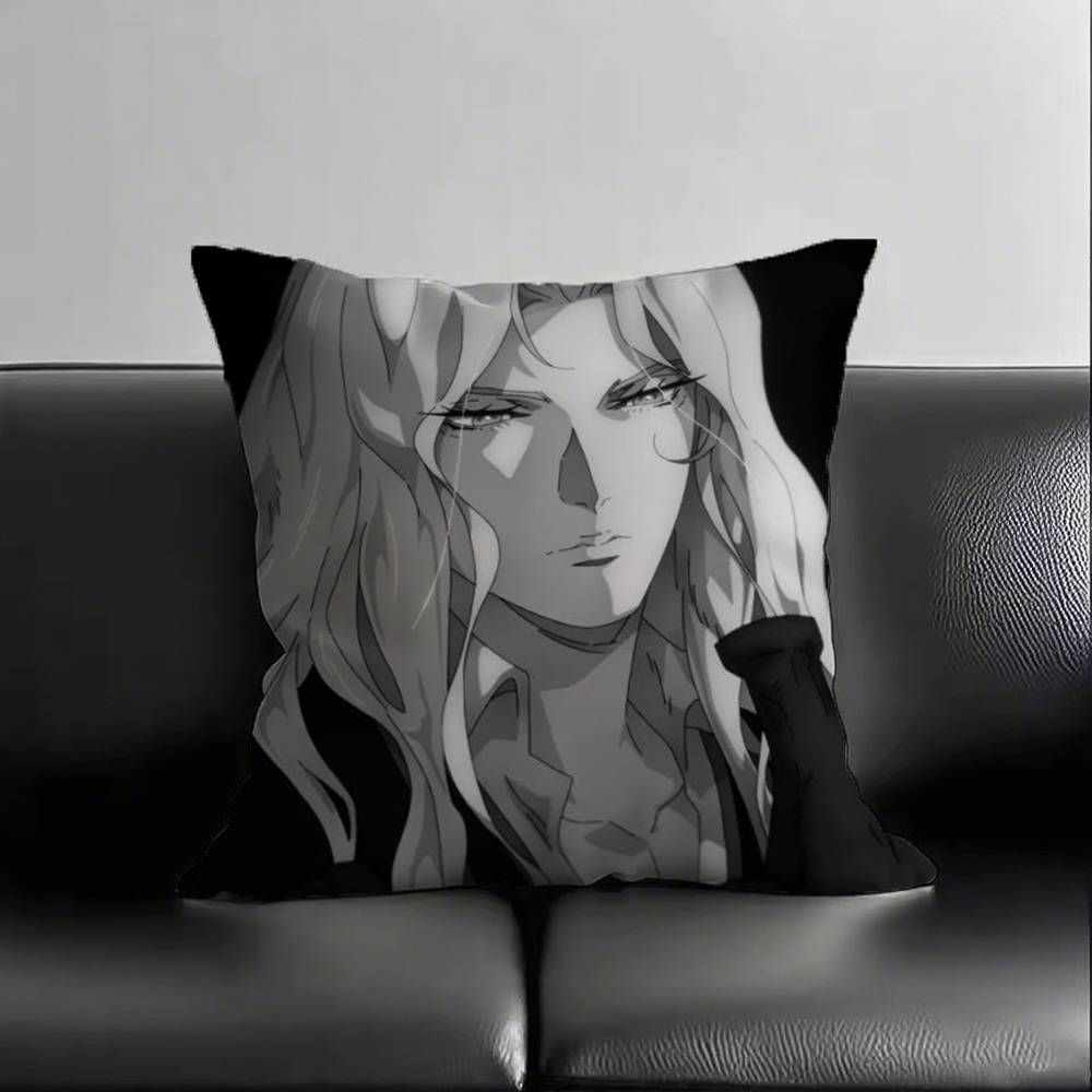 Castlevania Pillow Case Square Bedroom Sofa Leisure Comfort Cushion Car Living Room Home Decoration