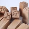 Holzkeramik Cartoon Massivholz Kreative Tonform Siegel Mondkuchen Druck Textur Siegel