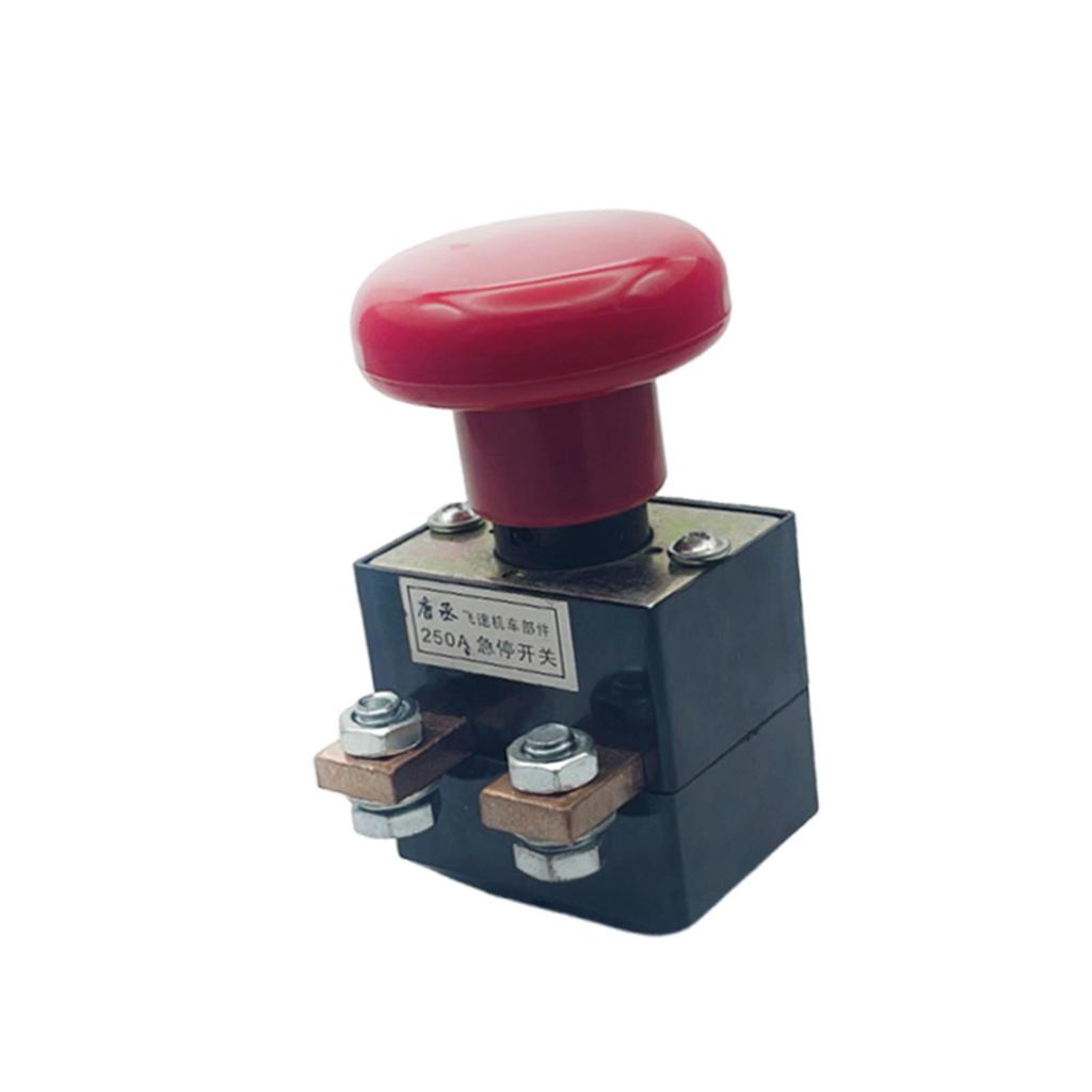 Forklift Safety Power Disconnect Emergency Stop Button Plastic Switch for Technical Information Forklift Repair Kit