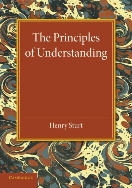 The The Principles of Understanding : An Introduction To Logic from the Standpoint of Personal Idealism Book