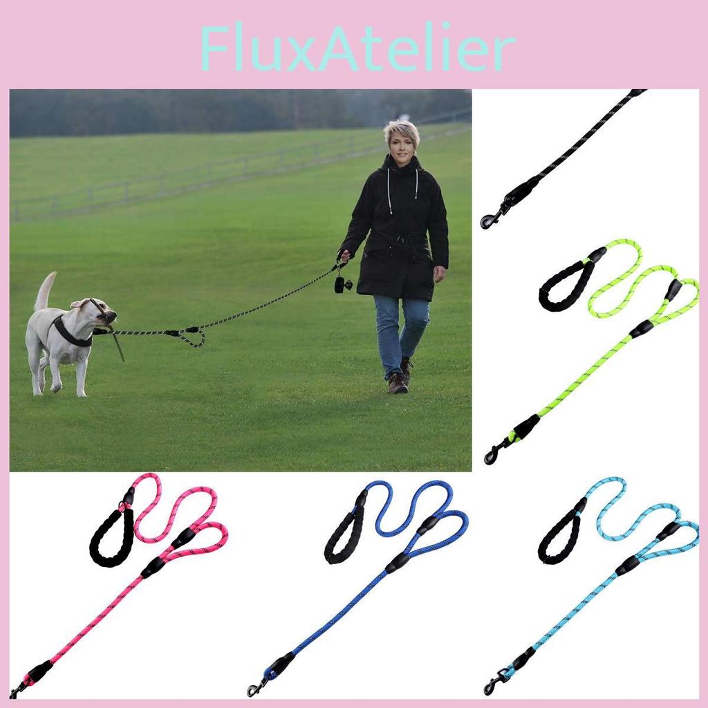 Petcore Pioneer Rope Dog Leash Traffic Padded Two Handle Heavy Double Reflective