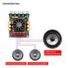 ZK-APTX3 BT Amplifier 300W+300W+600W External Lead /Integrated Audio Power Amplifier 2.1 Channel Qualcomm TPA3255 Chip DC 18-50V