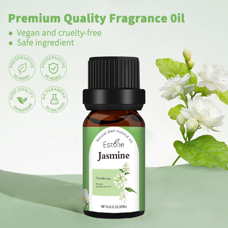 

Смесь эфирных масел для ухода за кожей «Жасмин и роза» для ароматерапии с ванилью и цитронеллой для свечей, массажа и диффузоров