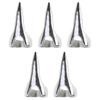 5pcs Finger Ring Metal Nails For Fingers Easy Braiding Hair Tool Finger Claws