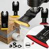 2/4Pcs Titanium Oscillating Saw Blades Oscillating Multitool Blades for Metal Wood Nails Screws Cutting Plastic Oscillating Tool