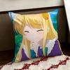 Anime IsekaiSuma Cushion Cover Reversible Soft Durable Pillow Cover Home  Car MultiScene Use for Daily Comfort