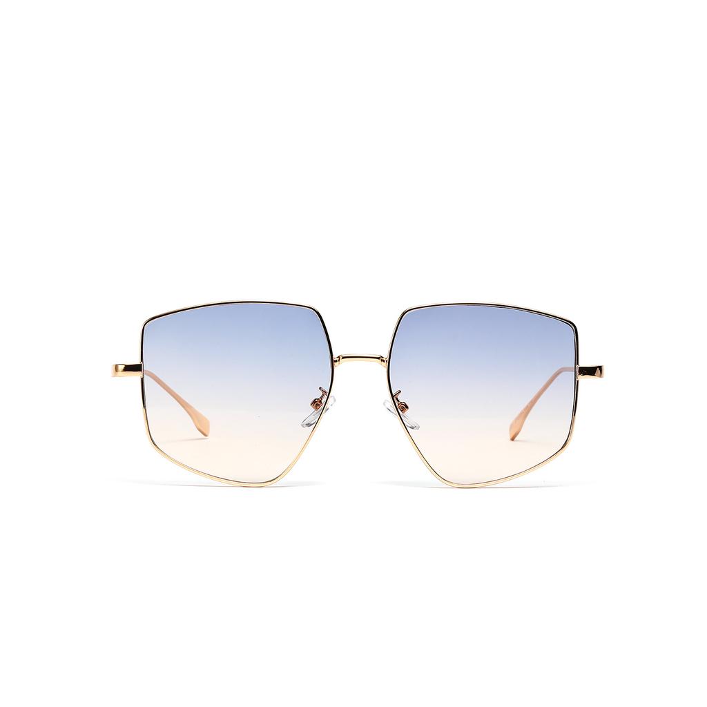 Large Frame Glasses New Women'S Polygonal Retro Sunglasses Ins Street Sunglasses Men