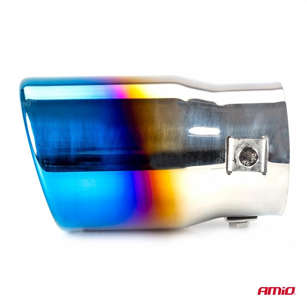 Exhaust Muffler Tip Stainless Steel Mt 017Blc Fired Amio-02197