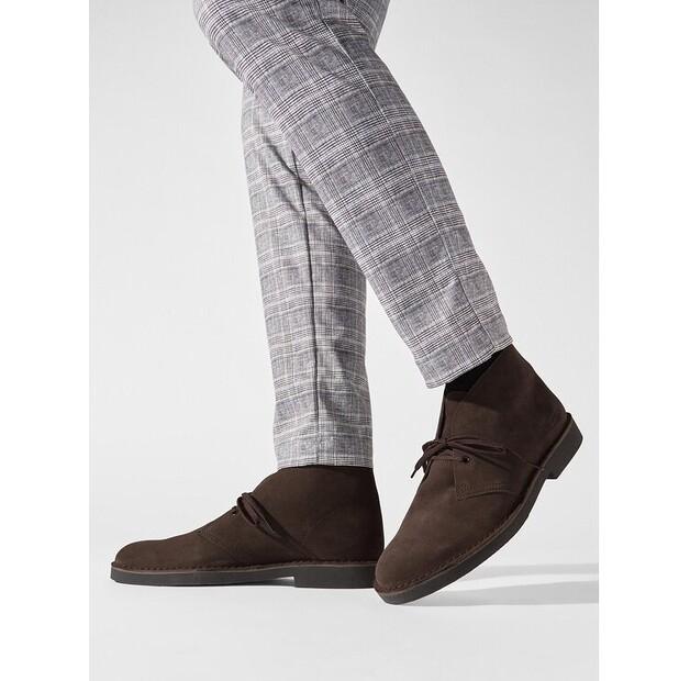 Темно-коричневые ботильоны Clarks Desert BT Evo