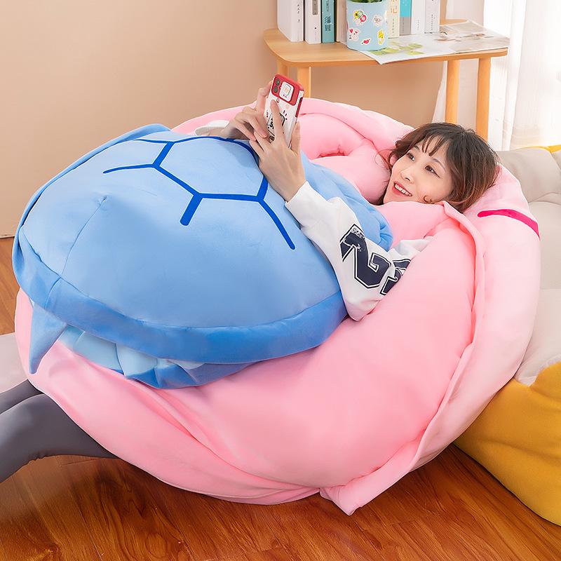 Wearable Turtle Shell Pillow: Doll, Sleeping Bag, Cushion, Birthday Gift