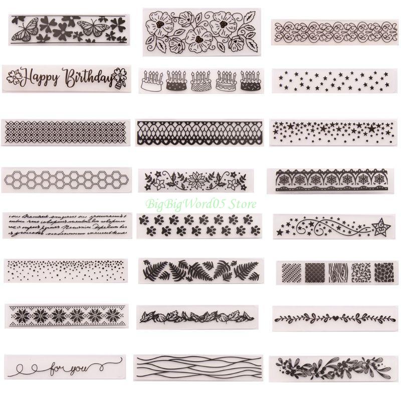 24TE Kunststoff Prägeordner DIY Bastelschablone Form Stempel Schablonen Scrapbooking Papier
