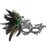 Funny Rhinestone Half-Face Lace Mask Seductive Style Cosplay Masquerade Mask Masquerade Multicolor Feather Mask Rave Celebration