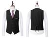 2024 Men's Slim Fit Korean Style Wedding Tuxedo - Two-Button Business Casual Suit Set
