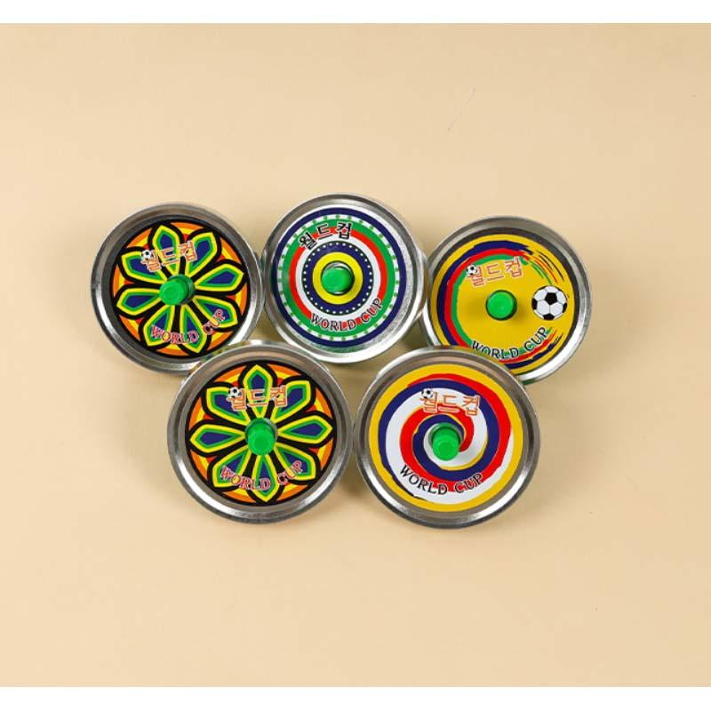 Koreanische Kreisel. Fadenkreisel. Fight Top-Metal