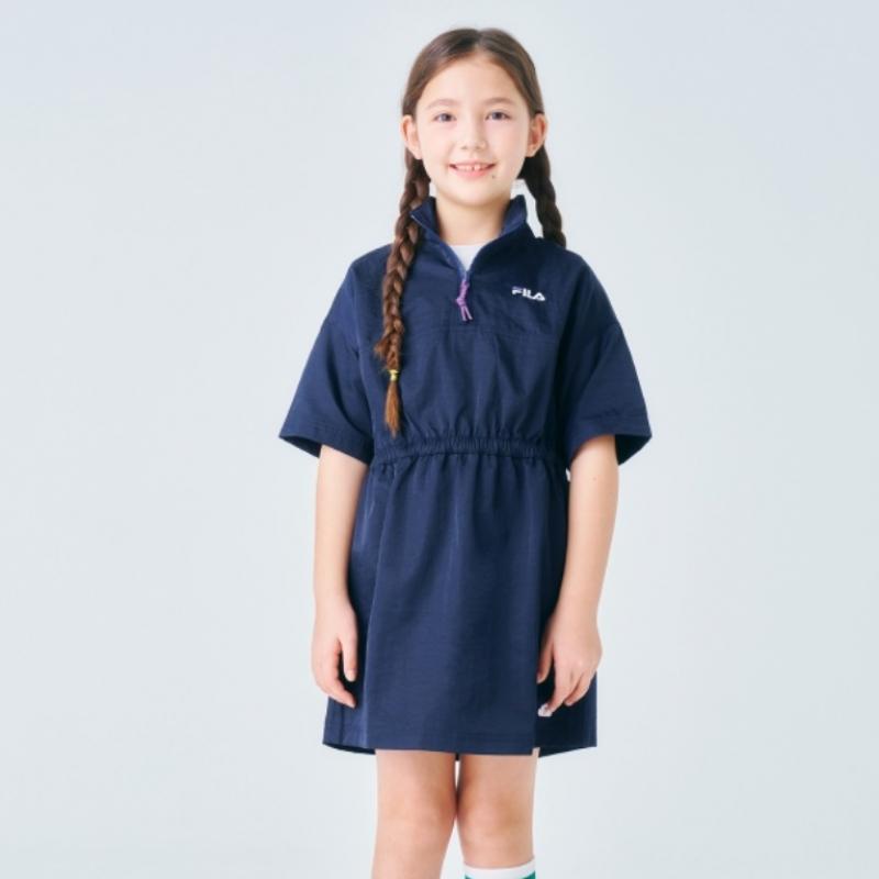[fila Kids] Girls Camping Graphic Anorak Dress  Fk2opf2101f Did  q0zFk2opf2101fDid