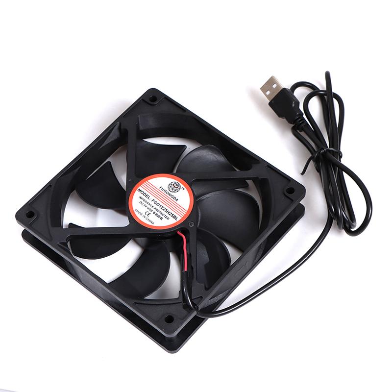 Dc 5V Usb Brushless Sleeve Bearing Fen Computer Pc Silent Cooler Cooling Fan Lot