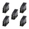 5Pcs Black Toggle Switch Cover 12mm Mounting Dimensions Plate Guard Button Switch Cover Waterproof Design