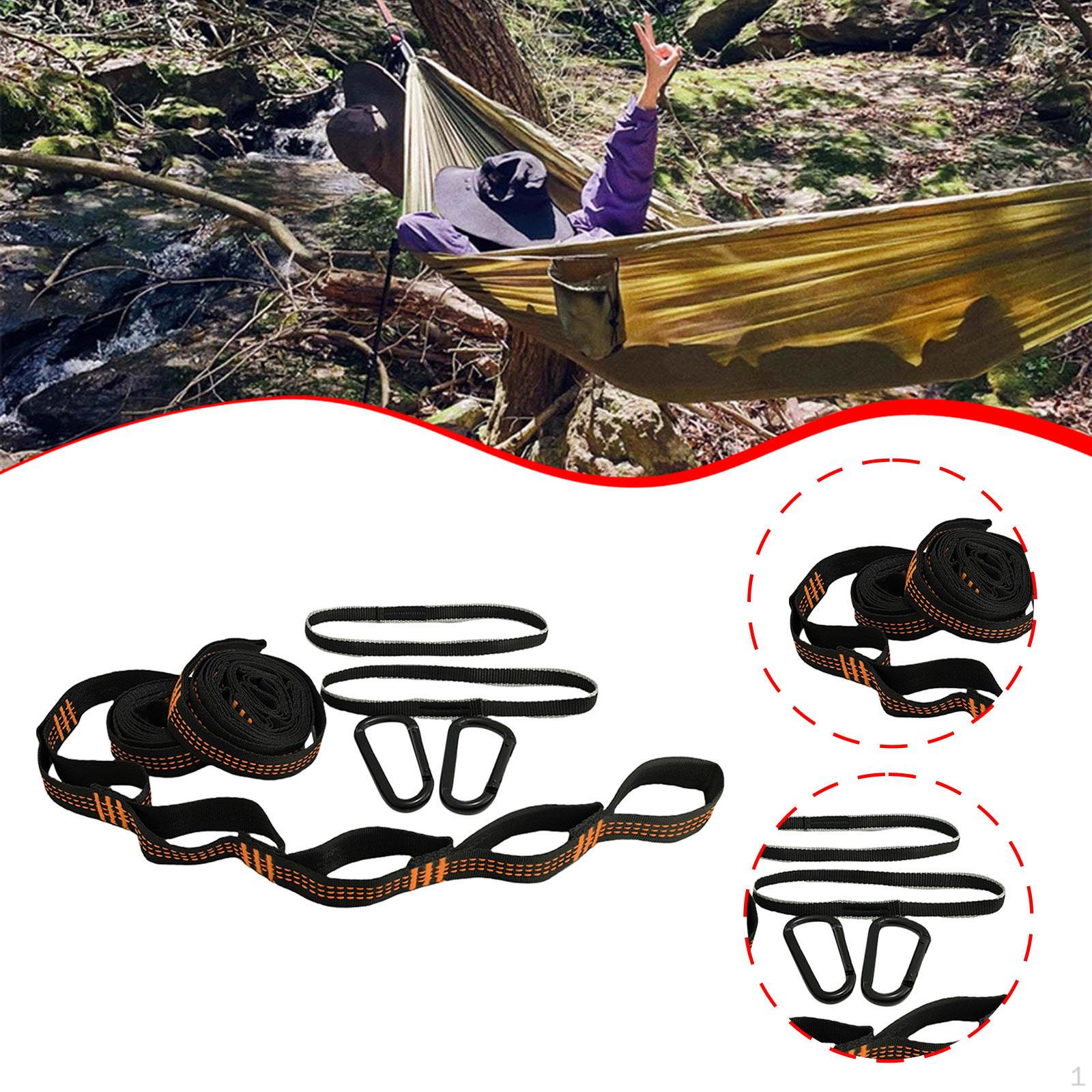 

Hammock Straps Accessories for Backpacking Indoor Outdoor Activities