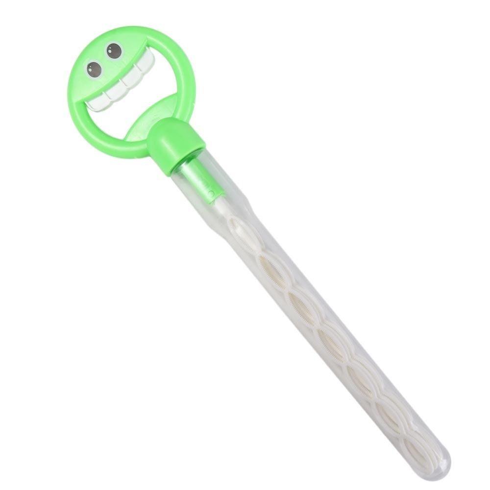 

5 Claws Shaped 32 Hole Bubble Stick Soap Blowing Big Bubble Wands Outdoor Activity green-no liquid