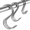 Multi-Purpose S-Shaped Iron Hook for Hanging In Bathroom or Kitchen