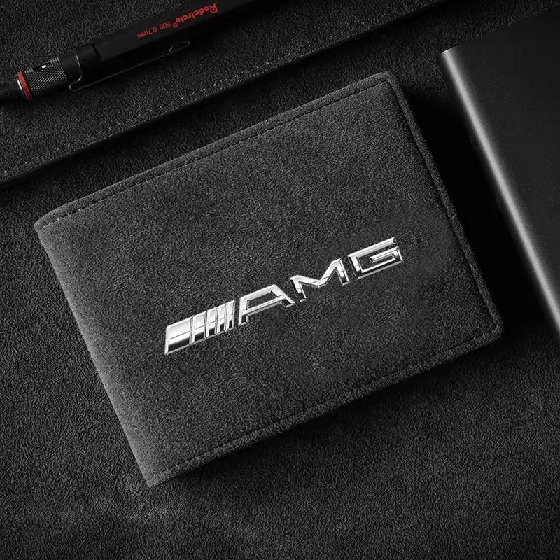 Porte-carte d'identité de voiture Porte-permis de conduire Porte-cartes de visite Bouchons de rangement pour voiture Pour Mercedes Benz A300 A200 CLK CLA A180 E220 A300 S300 S350 Y5