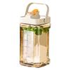3.5L Large Capacity Kettle with Faucet Iced Beverage Dispenser Refrigerator Cold Water Bottle Kitchen Drinkware Juice Container