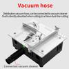 Mini Multifunctional Table Saw 96W Small Hobby Table Saw 5000RMP Precision Table Saw 0.55in Cutting Depth Household Cutting Tool