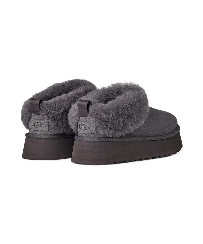 Ugg [Women] Wool Collar Ankle Slippers (Tazel) - Obsidian / 1171393-Obs