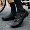 Leisure road bike lock shoe set cycling shoes summer breathable hard bottom mountain unlocked bicycle shoes help