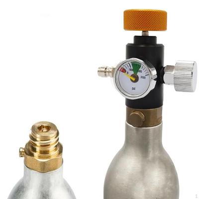 Adapter zum Nachfüllen von Sodawasserflaschen, CO2-Tank-Nachfülladapter, rostbeständig