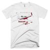Mooney M20R Ovation 2 (Maroon) Airplane T-shirt - Personalized with Your N#