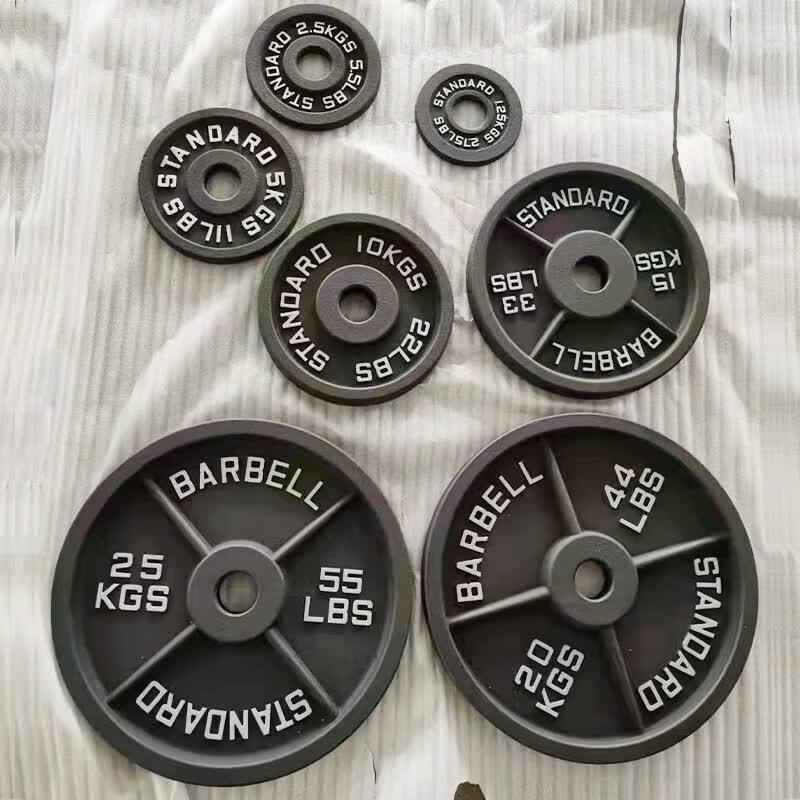 TLXT Cast Iron Weightlifting Barbell Plate