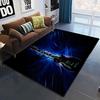 Colorful Music Guitar Melody 3D Printed Carpets for Living Room Non-Slip Area Rug Bedroom Bedside Home Decor Washable Floor Mat