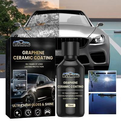 Nano Ceramic Coating Graphene Advanced Technology Super Hydrophobic Maintenance Liquid UV Glow Hydrophobic Paint Protection