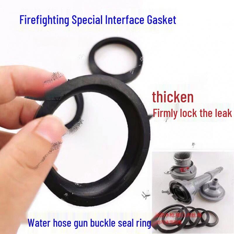 

Thickened Rubber Gasket Ring for Fire Hose Coupling - Fits 1.5 Inch Water Hoses