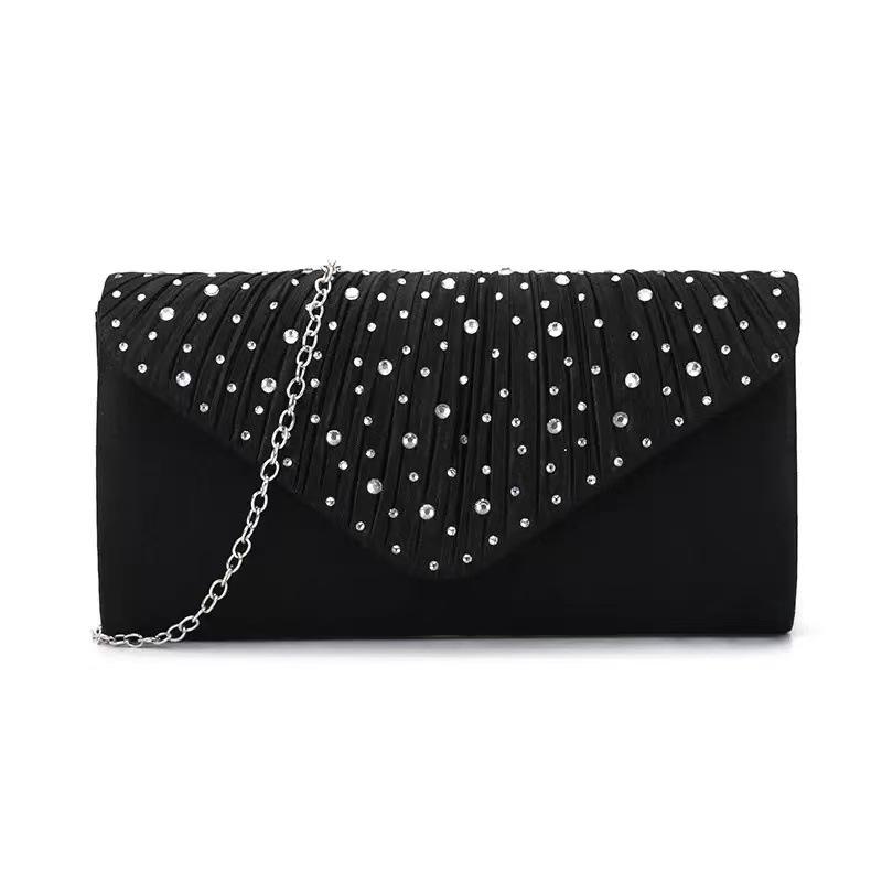 Luxurious Rhinestone Evening Bag - European & American Style